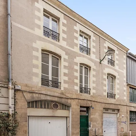 Centre-ville Avec Espaces Partages - Accessibles Et Abordables Апартаменты Нант